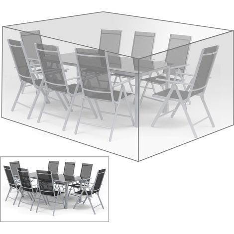 WOLTU Schutzhülle für Sitzgruppe Gartenmöbel GZ1197tp