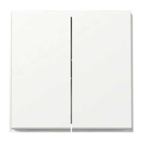 Gira Tasto basculante 2f Gira TX44 (WG UP) Bianco puro [329566], 3295 66