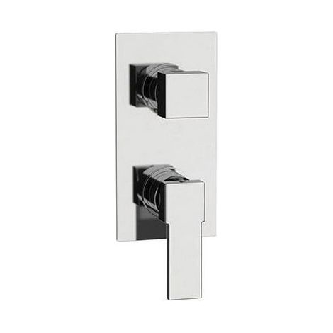 MISCELATORE MONOCOMANDO INCASSO DOCCIA C/DEVIATORE 3 VIE LINEA POLAR- Cromo- MARIA- pezzi 1