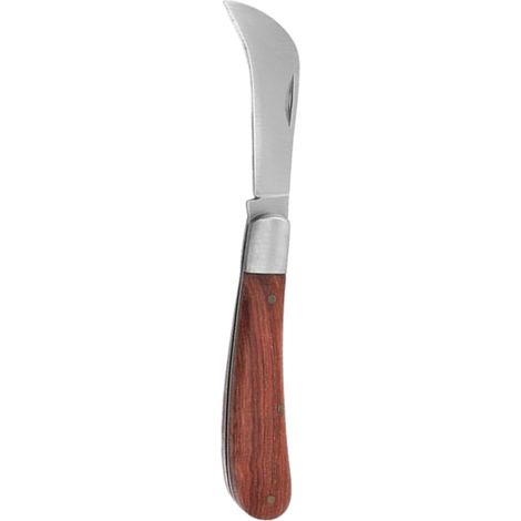 Herramienta De Injerto Tijera De Podar Plegable De Acero Y Madera Cizalla Portátil Para Cosecha Jardinería Setas Flores Camping Césped Agricultura (1/5)
