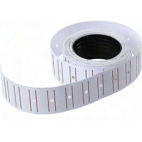 Thermotransferetiketten, 10 Rollen für MX-5500, weißes Selbstklebepapier, kompatible Preisschilder, gewerbliche Nutzung, Standardgröße, Sparpackung (1/5)