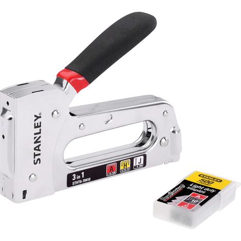 Stanley TR120 Grapadora 3 en 1 Metálica Duradera (1/3)
