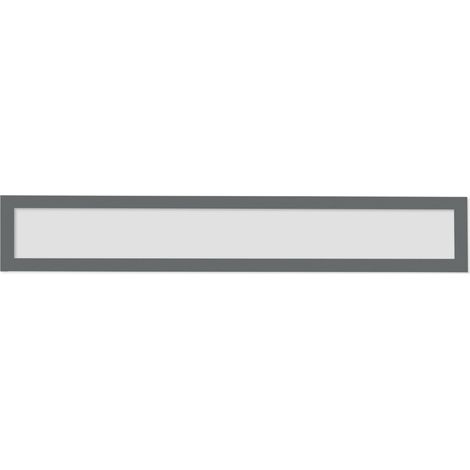 Magnetoplan magnetofix-Magnetrahmen Topsign, 5 Stück, grau, A5 quer/A4 hoch 232 x 52 mm 5 Stk