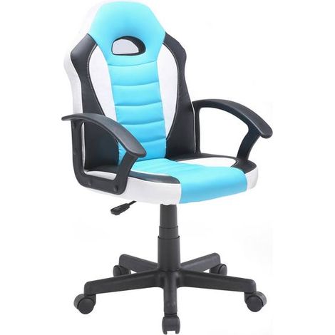 Silla con Ruedas - Sillón de Oficina Negro