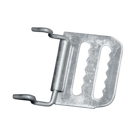 GANCIO ATTACCARULLO A FILO X AVVOLGIBILI - ZINCATO MM 30X35- 100 pezzi