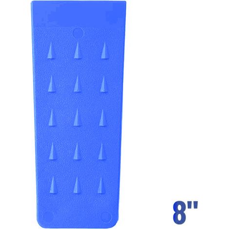 Coin de débardage (bleu de 8 pouces) Coins de débardage de 8 et 10 pouces, outils de débardage, tronçonneuses, accessoires pour tronçonneuses, outils de débardage et de jardinage (1/5)