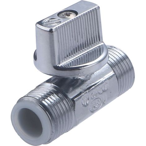 Mini Válvula de Cierre Rápido QUICK PLOMBERIE - Macho Macho 3/8