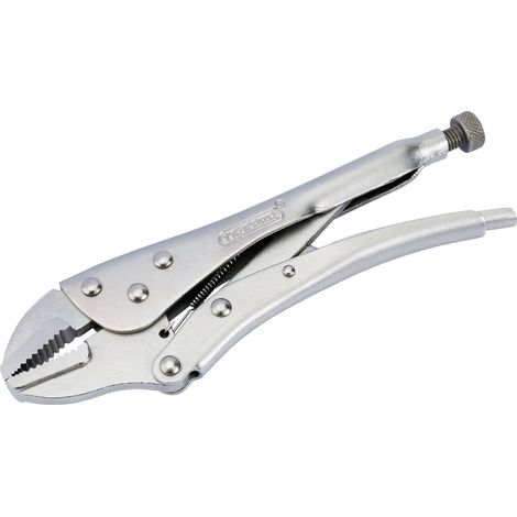 Draper 220mm Straight Jaw Self-Grip Pliers with Secure Grip (Model 35372)