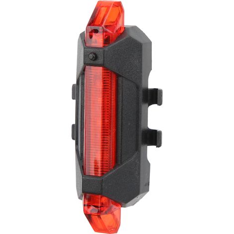 USB-wiederaufladbares Fahrradrücklicht, rotes LED-Fahrradzubehör (1/5)