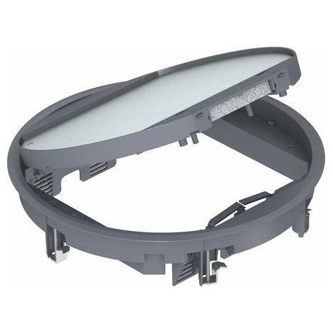 Obo-Bettermann GESR9-2U12T 9011 Accesorio negro para cajas empotradas