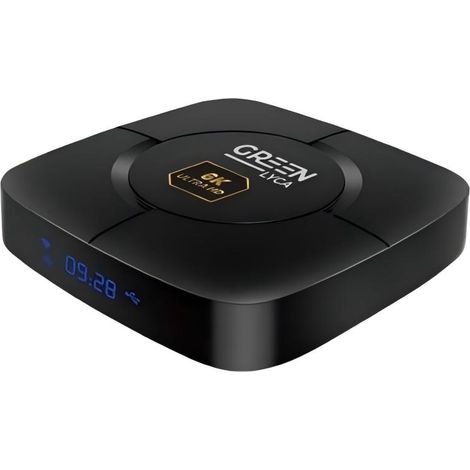 Box Smart TV H616 - Android 10, 6K Ultra HD, 4GB RAM, Wi-Fi Dual Band Compatível com TV para Streaming, Filmes e Jogos (1/2)