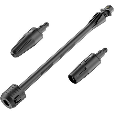 Lance de nettoyage haute pression à double fonction pour K2 K3 K4 K5 K6 K7 avec 2 buses de rechange pour lave-auto et rallonge réglable pour nettoyeur haute pression (1/5)