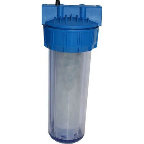 Porte filtre + protection anti calcaire silicophosphate 200m3 de traitement
