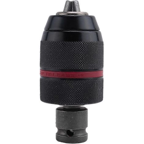 Mandrin de perçage sans clé avec queue SDS-Plus, queue hexagonale, douille, adaptateur pour clé carrée (1/5)