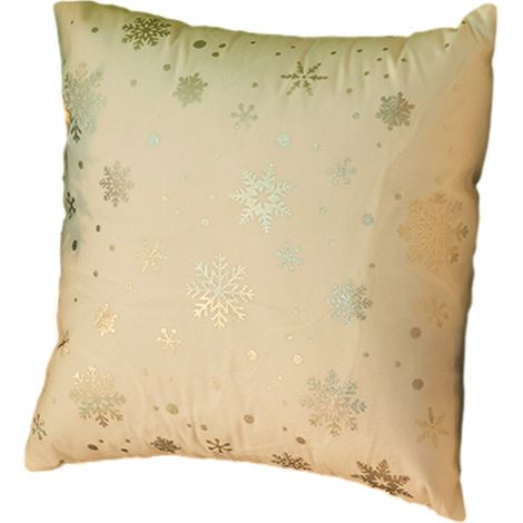 Taie d'oreiller de noël, taie-Des petits flocons de neige (1/5)