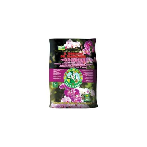 TERRICCIO DEL GIARDINIERE PER ORCHIDEE LT.10    TERRIFLORA