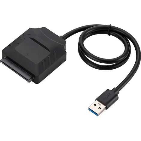 Câble USB 3.0 SATA Easy Drive pour disque SSD/HDD SATA 2,5/3,5 pouces (1/4)