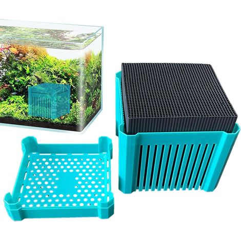 Actif pour AquariumFiltre Cube pour Bassin Accessoires pour (1/5)