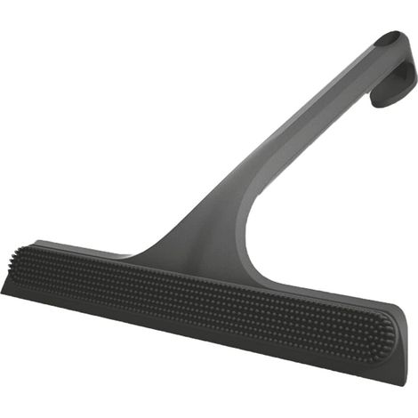 Silicone squeegee for cleaning car windows, glass, and shower enclosures (1/4)