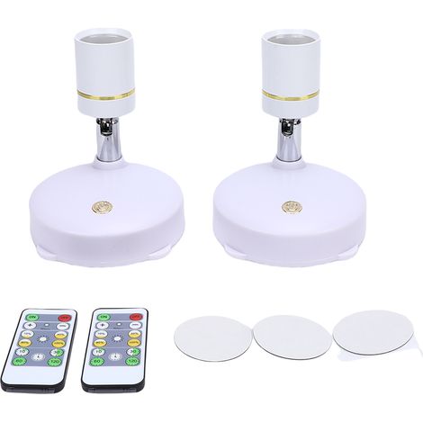 Projecteur mural LED haut luminosité blanc ajustable remote contrôle décoratif lampe spot pour chambre cuisine salle de bain