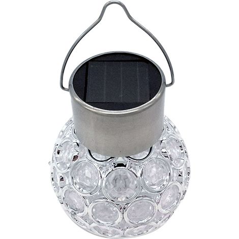 Lampe solaire suspendue d'extérieur étanche, décorative pour jardin, éclairage blanc (1/5)