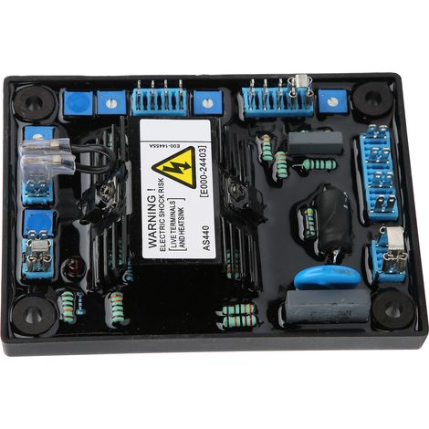 Stabilisateur de tension automatique pour générateur AS440 à excitation sans balais (module AVR) (1/5)