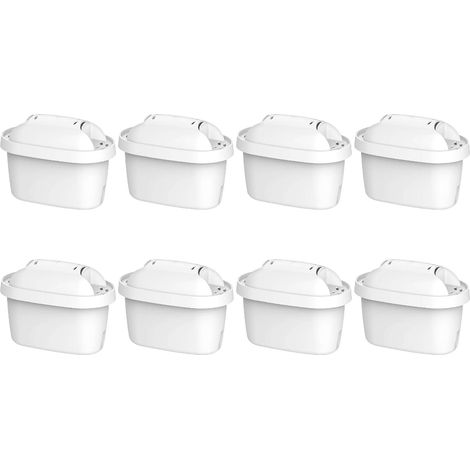 Maxblue Filtre, Remplacement pour Brita® Maxtra+® Plus, Maxtra Pro® All-in-1 Cartouche de Filtre à Eau (8) (1/4)