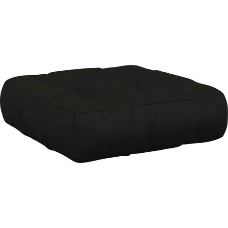 Coussin de siège 1 pièce VIANEN 100 % polyester Noir – canapé (1/5)