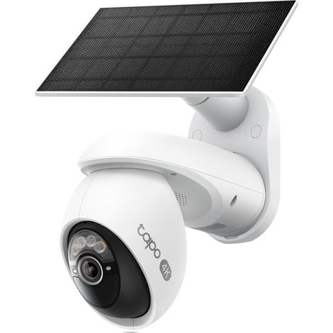 CAMARA EXTERIOR IP WIFI TP-LINK TAPO C660 4K 8MP PANEL SOLAR IP65 V. NOCTURNA COLOR 360 IA