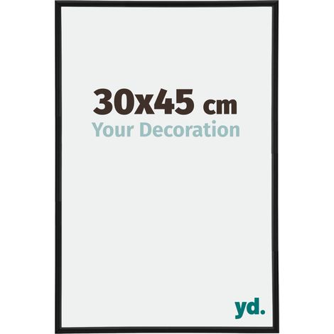yd. - Cadre photo 30x45 - Noir Mat - Plastique - Annecy (1/5)
