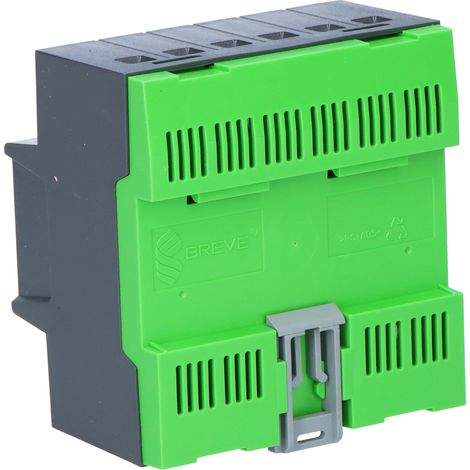 Transformateur monophasé PSS 63N 230/24V IP30 pour rail DIN TH-35 en boîtier modulaire (1/2)