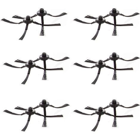 Lot de 12 Brosses latérales pour Amibot Spirit/Spirit Ice/Animal (X4) - Accessoires (1/2)