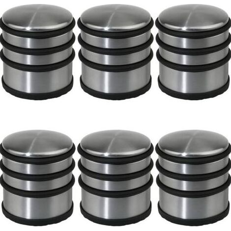 Lot de 6 stop-portes/Bloc porte - Solide & Pratique - Métal (1/4)
