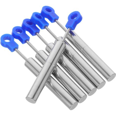 Lot de 6 Amortisseurs, bleu, pour couvercle de poubelle (1/5)
