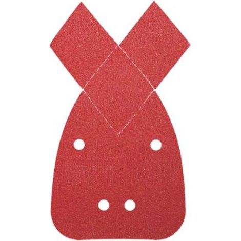 Bosch Accessories C430 2608607432 KIT carta abrasiva a delta Dimensione dei grani 80, 120, 180 1 KIT (1/2)