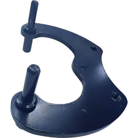 1912035 Bugatti Modifikation Bremshalterung für Beach ATV/SSV - Polaris RZR XP 4 Hinterradbremssattelhalterung (1/2)