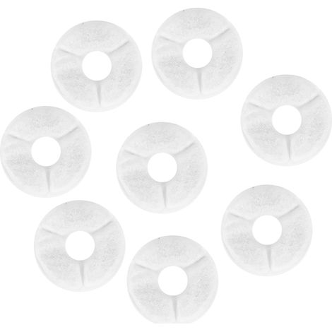 Remplacement de filtre à charbon actif pour fontaine d'eau pour chien, abreuvoir automatique 8 pièces (1/5)