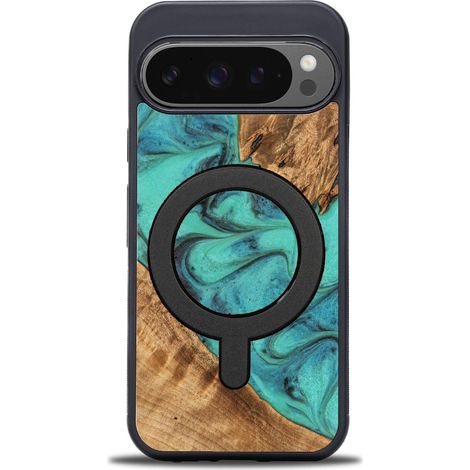 Coque Bewood Unique pour Google Pixel 10 Pro XL – Turquoise avec MagSafe (1/3)