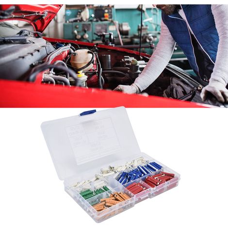Boîte à fusibles automobile européenne GBC 200 pièces 5A-25A (1/5)