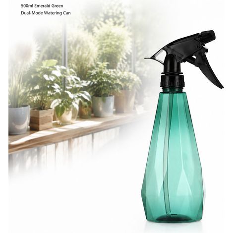 Spruzzatore da 500 ml - Flacone in plastica PP/PET - Doppia modalità: nebulizzazione fine per giardinaggio e cura delle piante da interno (1/4)