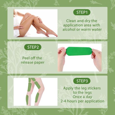 Patch de jambe d'armoise, 30 pièces, Moxibustion, sculpture et levage paresseux pour enlever l'affaissement flasque (1/5)