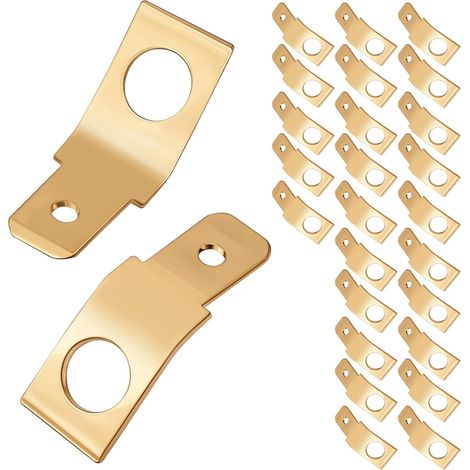 Lot de 25 connecteurs de fils sans soudure, adaptateurs électriques mâles à mâles non isolés, bornes à sertir en laiton et cuivre, connecteurs de fils à déconnexion rapide pour voiture industrielle (1/5)