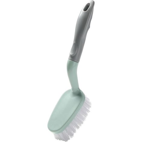 Scrub Brushes for Cleaning Durable Bristles Ergonomic Handle Cleaning Brush Ideal for Bathroom Shower Kitchen Floor Bathtub (1/5)