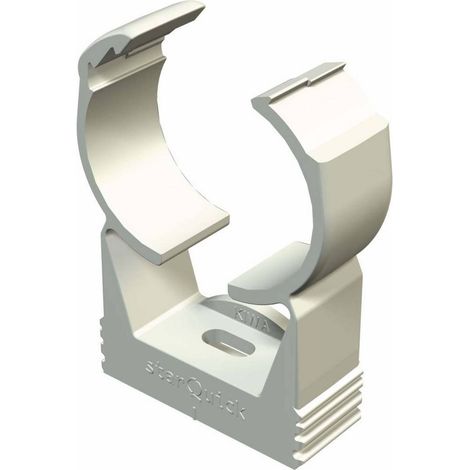 OBO Bettermann Collier starQuick 48-55mm polyamide gris clair RAL 7035, 2146444 (1/2)