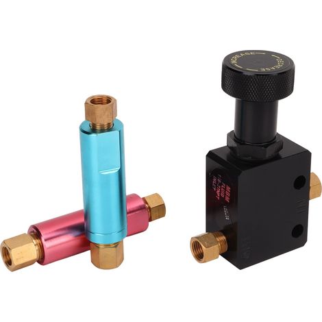 Répartiteur de frein proportionnel réglable en ligne avec kit de valves résiduelles 2lb 10lb 260-8419, accessoire universel pour circuit de freinage (1/5)