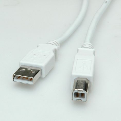 Câble USB 2.0 Value A-B mâle/mâle 1,8 m 6FUTP-02BL, 11.99.8819