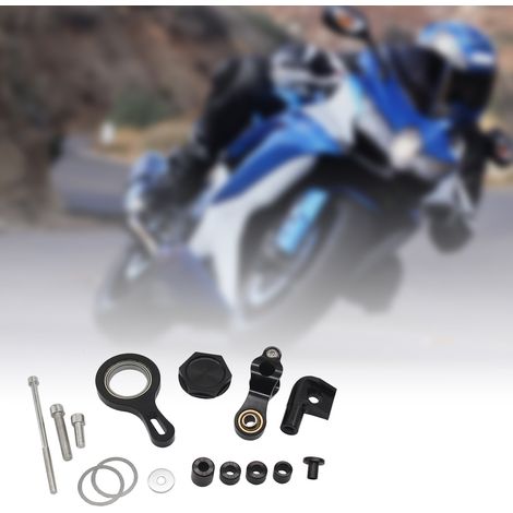 Kit di staffe di montaggio per ammortizzatore stabilizzatore di sterzo per moto, accessori di ricambio e modifica per YZFR1 2002-2017 e YZFR6 2006-2020. (1/5)