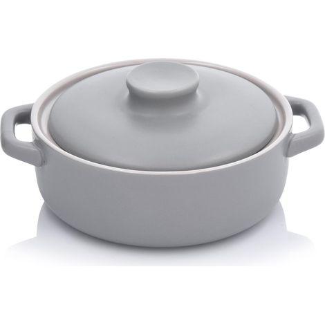 Molde para hornear Duka Mans de 15,8 cm, cerámica gris. (1/5)