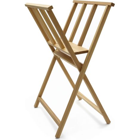 Bilderwippe Bilderständer aus Buchenholz klappbar, 65x48x71cm