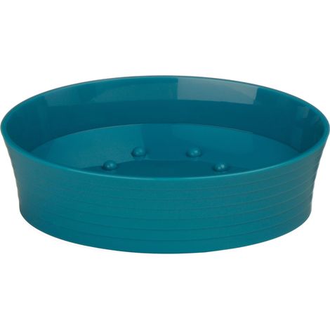 Premier Housewares Turquoise Plastic Soap Dish (1/2)